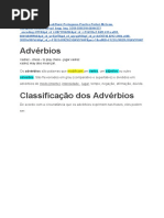 Aula 9 - Advérbios
