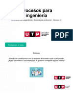 Procesos para Ingeniería UTP - Semana 11