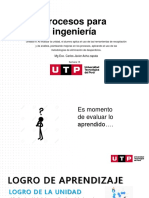 Procesos para Ingeniería UTP - Semana 15