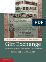 Grégoire Mallard - Gift Exchange_ the Transnational History of a Political Idea (2019)
