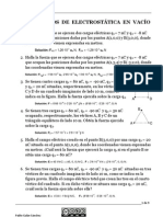 Ejercicios Resueltos de Electrostática en El Vacío