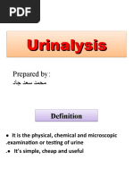 Urinalysis Presentation