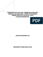 Pemikiran Politik dan Negara Bangsa dalam Novel Terpilih