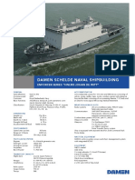 Damen Schelde Naval Shipbuilding: Enforcer Series "Hnlms Johan de Witt"