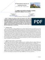 Practical Approach for Calculating Lightning Risk and Economic Losses