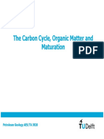 The Carbon Cycle, Organic Matter and Maturation: Petroleum Geology AES/TA 3820