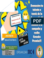 Afiche Concurso de Videos NO+Covid