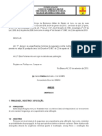 Especificações técnicas de segurança contra incêndio no Acre