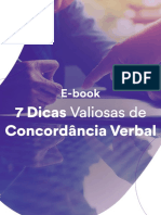 Ebook 7 Dicas de Concordancia Verbal