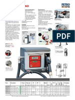 Compact diesel fuel dispenser for private use