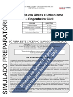 Simulado para Analista em Obras e Urbanismo