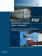 Membrane Technologies For Water Treatment: Series: Sustainable Water Developments
