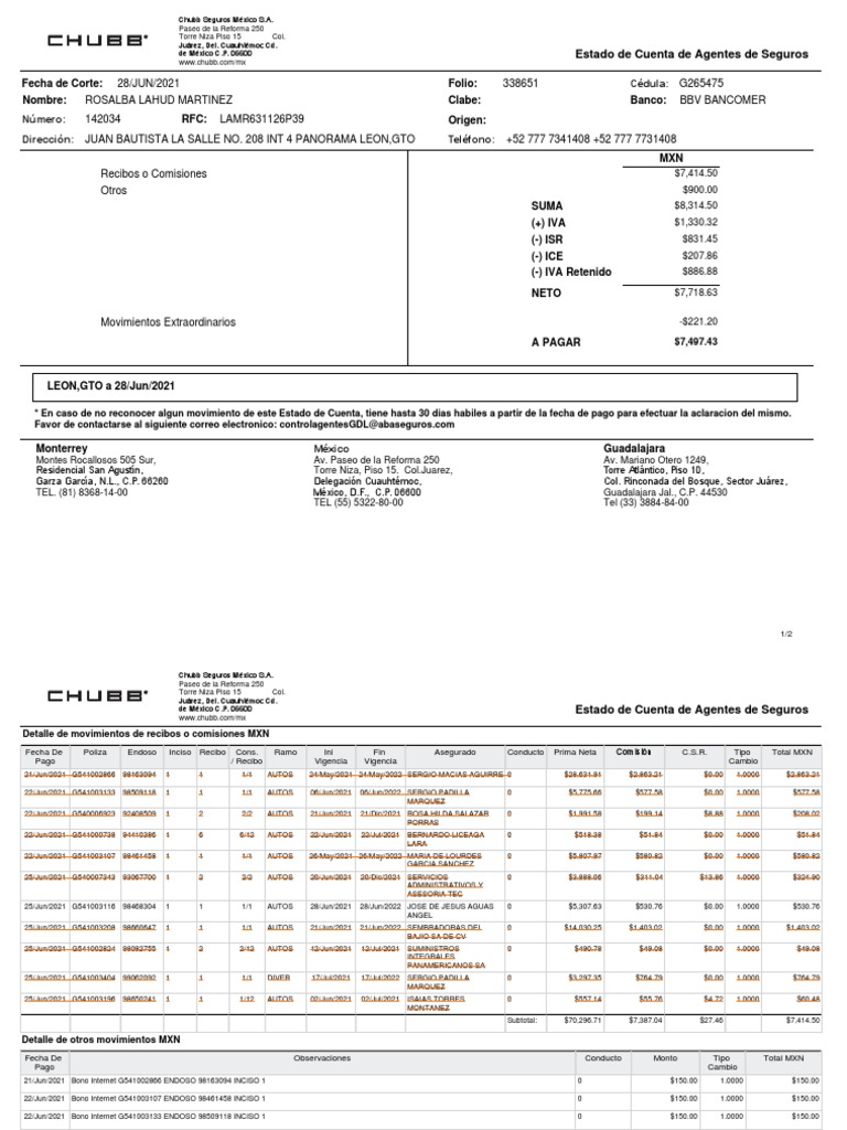 Chubb 142034 | PDF