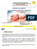 Enfermeria Materno Infantil I Salud Prenatal y Perinatal Unidad III