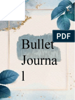 Bullet Journal: Organización y Productividad