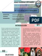 Exp. Toxicología de Los Opiaceos y Xantinas