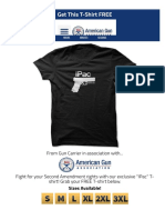 Free T-Shirt For America Gun Association