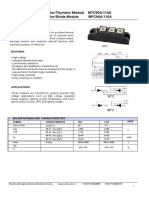 Thyristor/Thyristor Module MTC90A/110A Thyristor/Diode Module MFC90A/110A