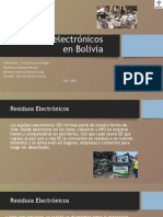 Residuos Electrónicos en Bolivia