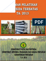 Pedoman Pelatihan Pestisida Terbatas 2013