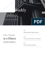 Black and Gray Traditional Executive Real Estate Weekly Team Updates Presentation
