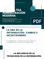 La Nueva Tga Administración Moderna