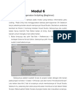 Modul 6 - Pengenalan Scripting (Beginner)