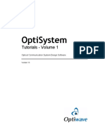 Optisystem: Tutorials - Volume 1