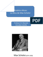 El Modelo de La Ética de Max Scheler.