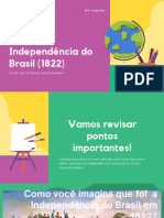 Processo de independência do Brasil 8º ano apresentação