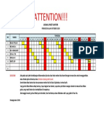 Jadwal Piket Kantor