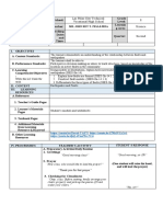 Grade 8 Daily Lesson Plan School: Grade Level: Teacher: Learnin G Area: Teaching Dates and Time: Quarter