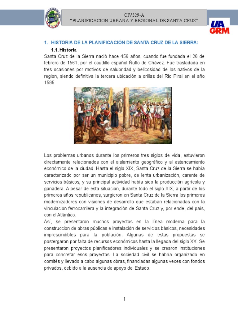 Planificación de Santa Cruz de La Sierra | PDF | Pobreza | Pobreza e ...