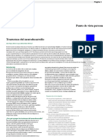 Trastornos del neurodesarrollo: perspectivas clínicas e investigación