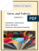 IDM-Fashion For Sports: Yarns and Fabrics