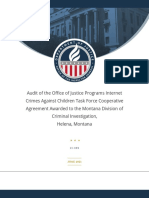 Montana Division of Criminal Investigation #Information Report