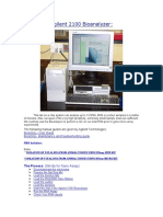 Agilent 2100 Bioanalyzer Abstract