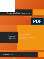 Essential Mathematics: For Test Engineers - Sundaresan Krishnaswami