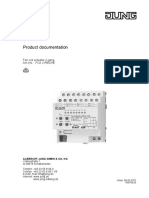 Product Documentation: Fan Coil Actuator 2-Gang Art.-No.: FCA 2 REGHE