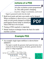 Functions of A PSS
