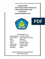 Format Laporan Awal Bop-Paud 2018