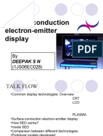 Surface-Conduction Electron-Emitter Display: Seminar