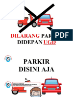 Dilarang Parkir