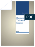 Business and Technical English: Handouts 201