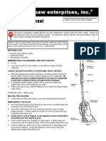 Southpaw Enterprises, Inc.: Instruction Sheet