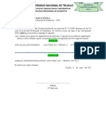 Formato para Tramite de Regularizacion 2021