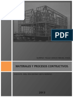 Materiales y Procesos Contructivos