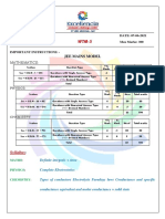 07.06.21 - SR - Sankalp & ALL - WTM-5 Q.paper With Key & Sol's