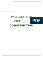 Pipe Line Construction