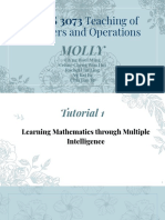 MTES 3073: Teaching of Numbers and Operations